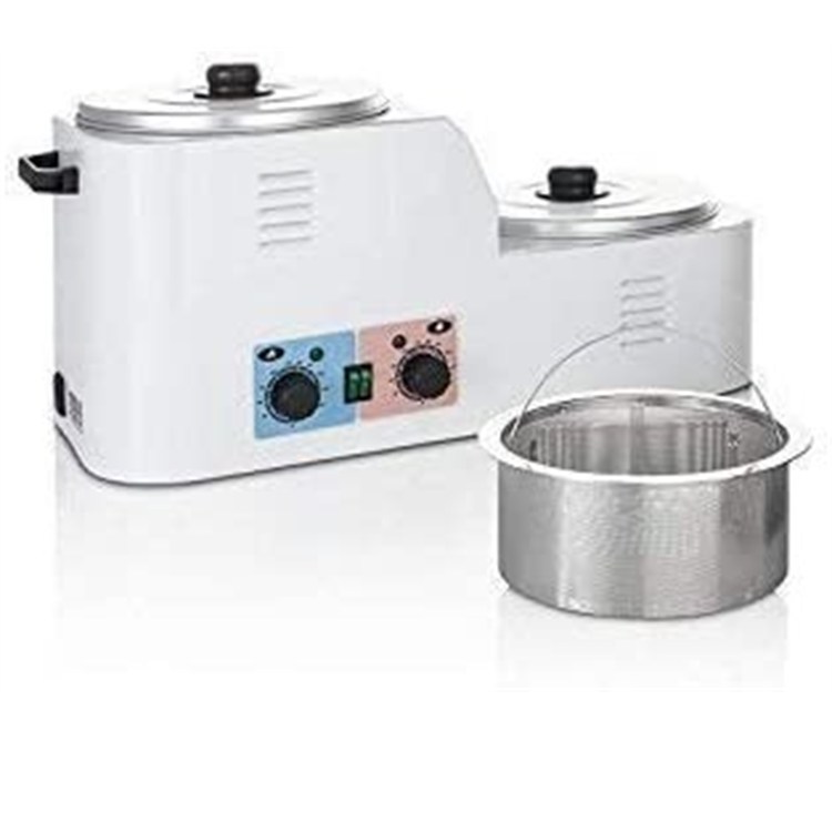 Fornello Scaldacera a due vasche da 4 lt cad.