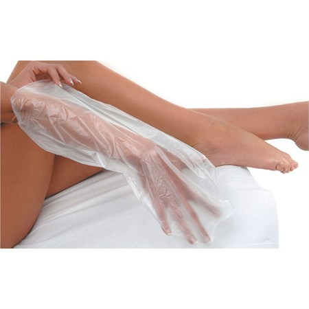 sacchetto mani in polietilene 100 pcs estetiste