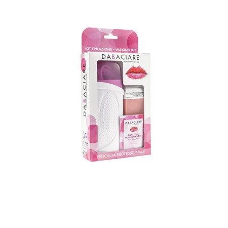 kit depilazione per cera liposolubile manipolo prince rosa