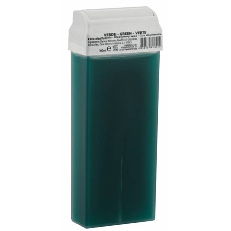 cera depilatoria kosme clorofilla verde ricarica rullo grande 100 ml