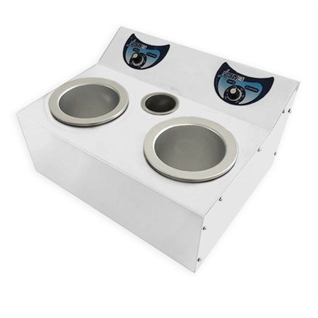 fornello scaldacera doppio per barattoli da 800 ml estetiste