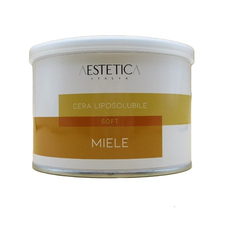 Barattolo Cera depilatoria liposolubile soft Miele - 400 ML in Depilazione
