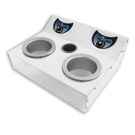 fornello scaldacera doppio per barattoli da 400 ml estetiste