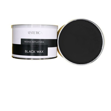 cera depilatoria black wax barattolo 400 ml estetiste