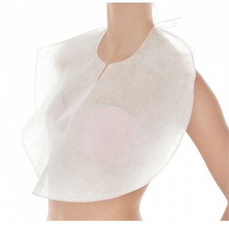 bavaglio per trattamenti in tnt confezione singola pacco da 100 pezzi estetiste