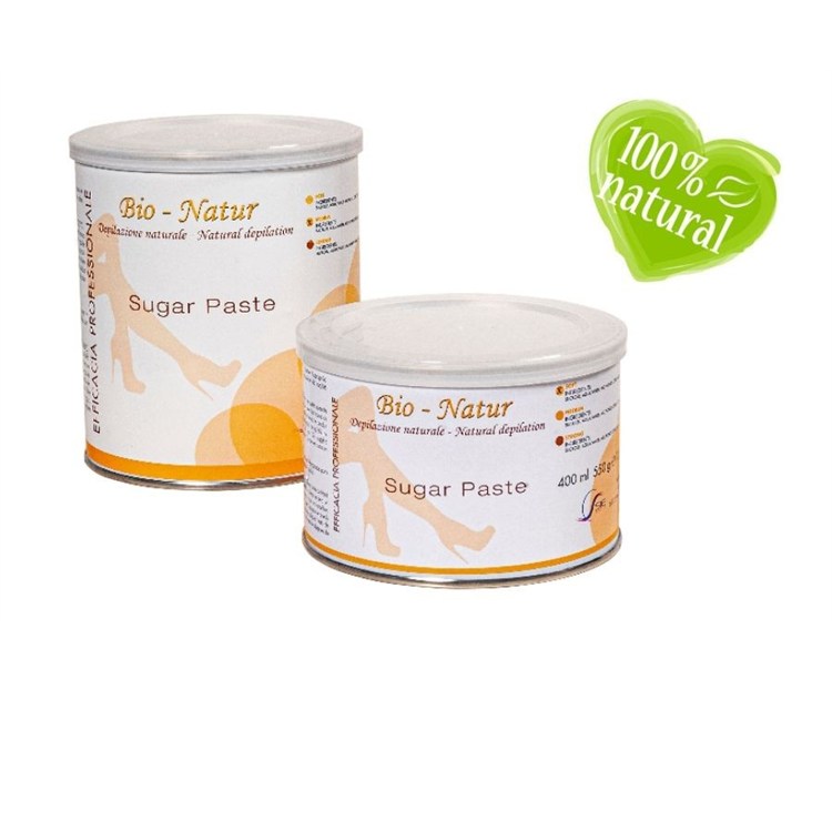 Pasta di zucchero Bio Natur Strong 550 g. / 400 ml