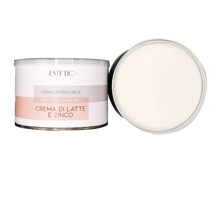 cera depilatoria liposolubile ultra soft crema di latte e zinco 400 ml