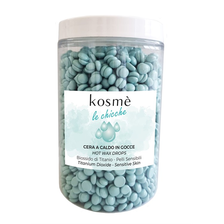 Cera depilatoria a caldo in gocce biossido di titanio 250g