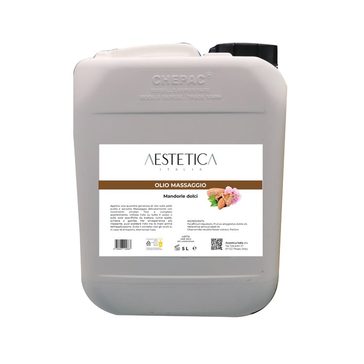 Olio massaggio mandorle dolci 5 litri