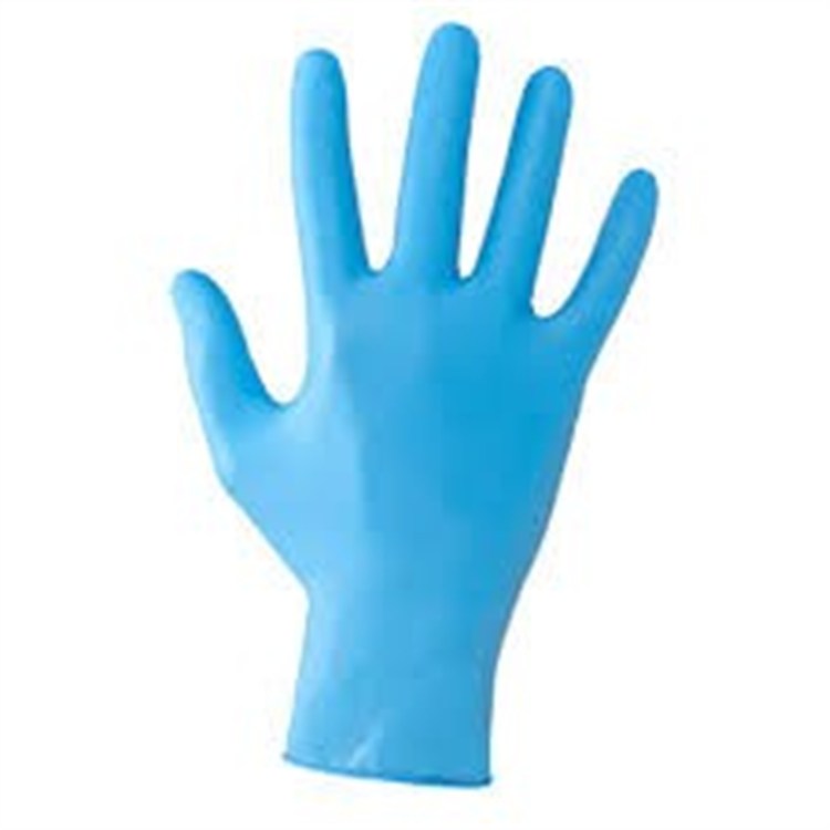Guanti in nitrile monouso non talcati blu 100 pz. size M