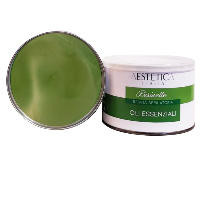 Scatola 24 barattoli cera depilatoria Resinelle 400 ml