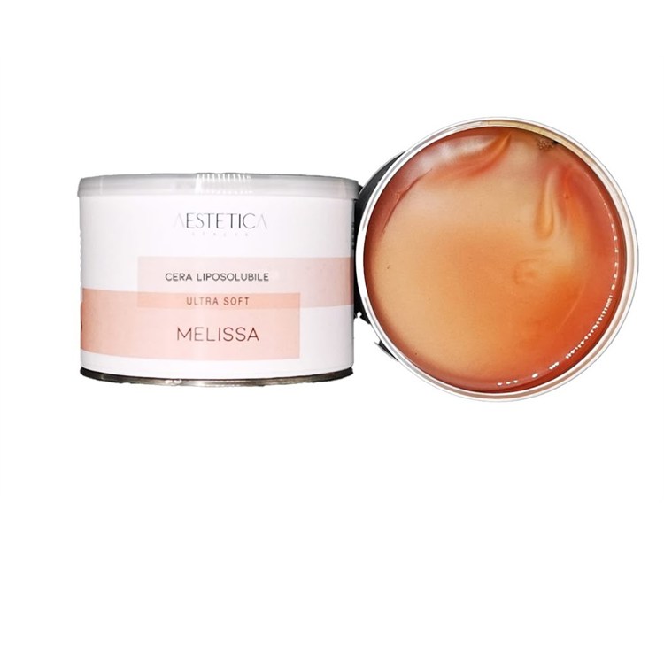 scatola 24 barattoli Cera Depilatoria Liposolubile Ultra Soft Melissa 400 ml