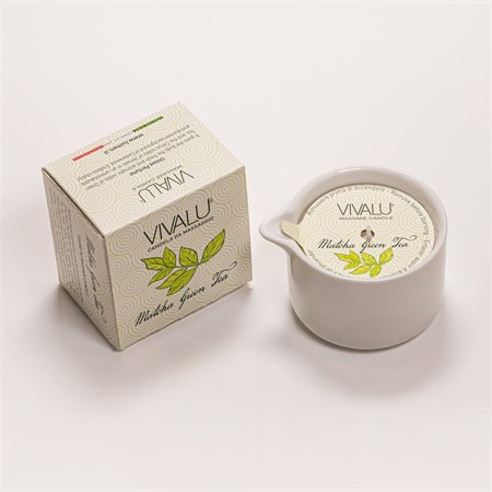 Candela massaggio matcha e green tea 100 ml in Cosmesi